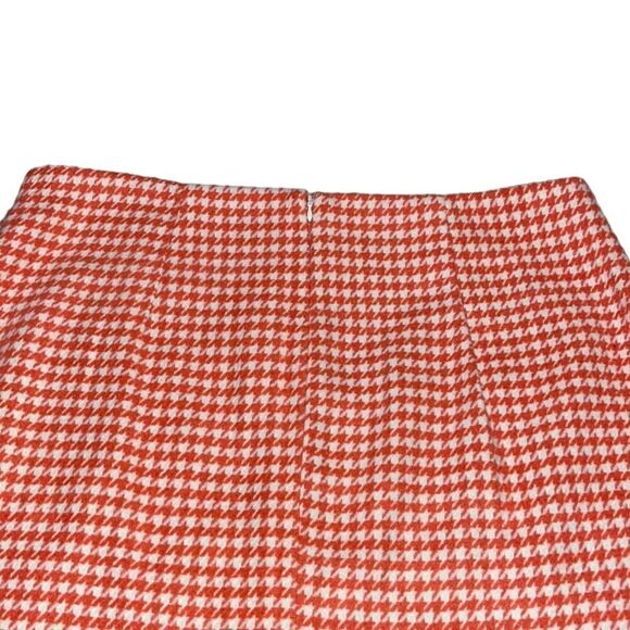 SHEIN Houndstooth Raw Hem Mini Skirt - Picture 7 of 10